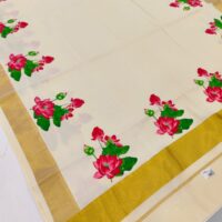 Kerala Saree Lotus