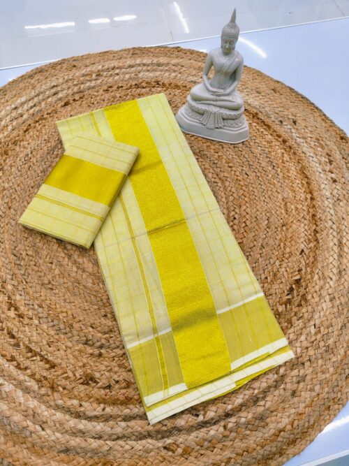 GOLDEN TISSUE CHECK SETMUNDU