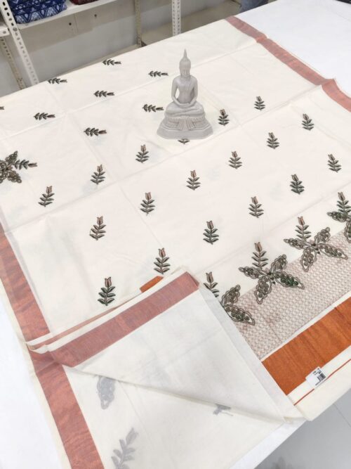 BUTTERFLY EMBROIDERY SAREE - Image 3