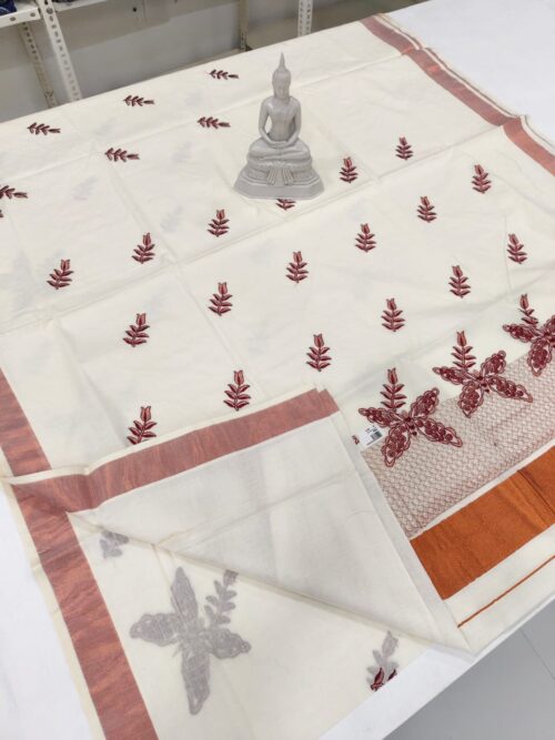 BUTTERFLY EMBROIDERY SAREE - Image 5