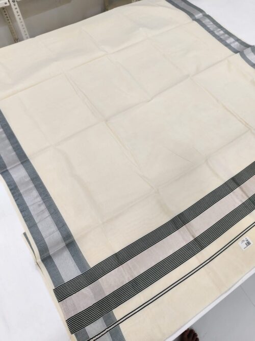 SILVER FANCY SAREE - Image 7