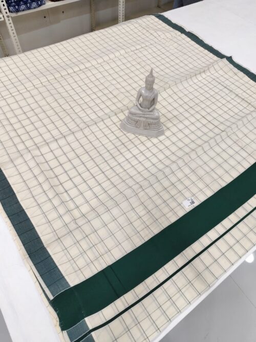 CHECKED SET SAREE - Image 7