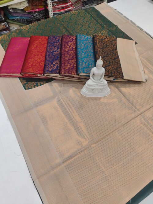 SEMI SILK BROCAD SAREE