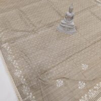 TUSSER CUT WORK SAREE 2